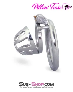 0717M      Mini Basket Steel Cock Cage Chastity Device