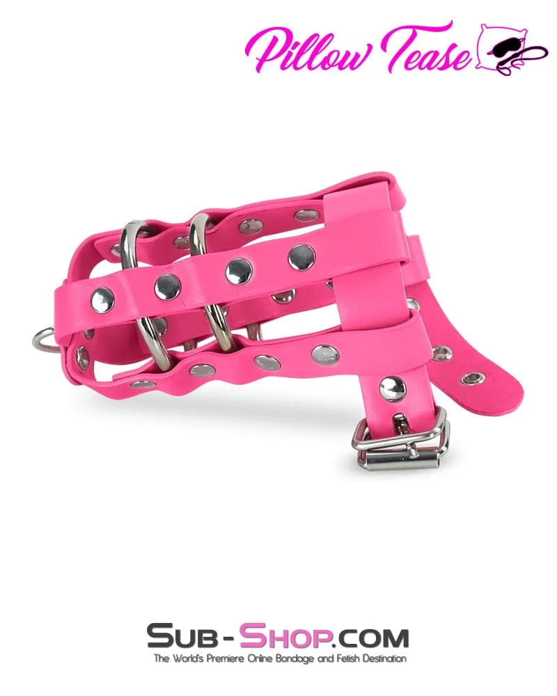 1462MQ      Cock Tease Sex Bomb Pink Cock & Balls Cage with Lead Ring Tip - MEGA Deal