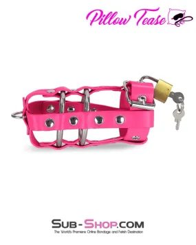 1462MQ      Cock Tease Sex Bomb Pink Cock & Balls Cage with Lead Ring Tip - MEGA Deal