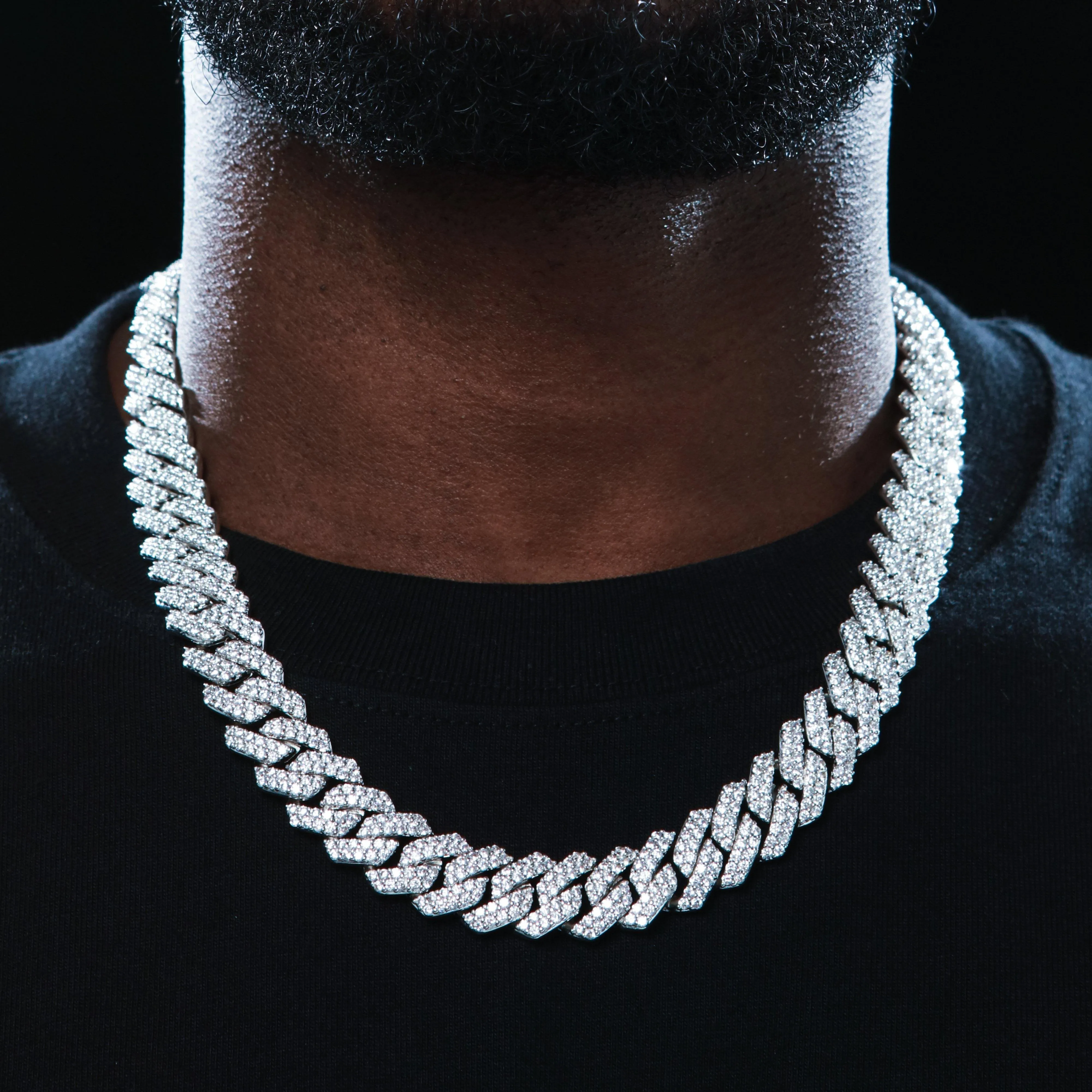 14mm Iced Prong Cuban Chain (Reward)