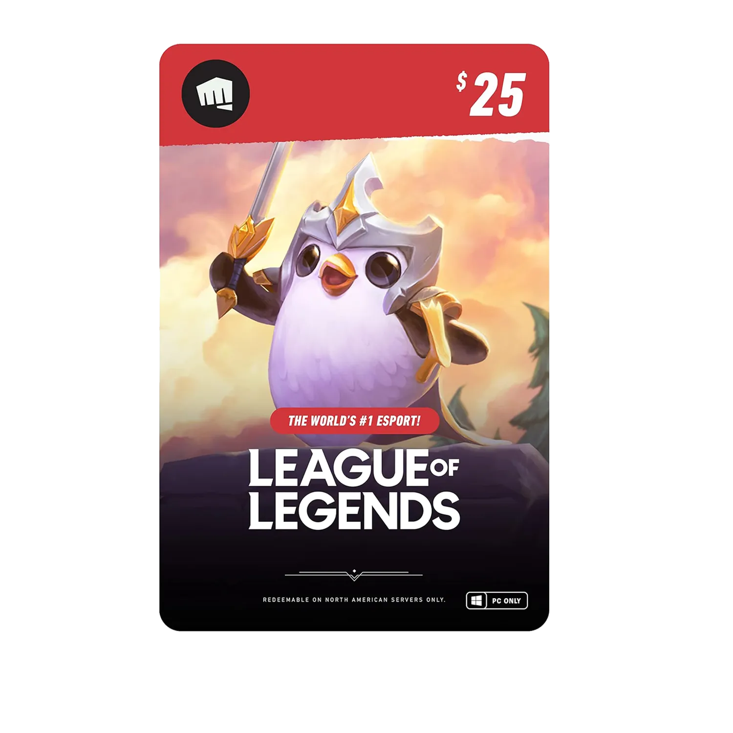 $25 in League of Legends RP