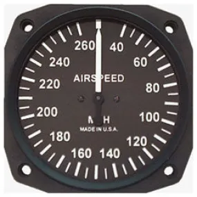 3-1/8 Inch Airspeed Indicator