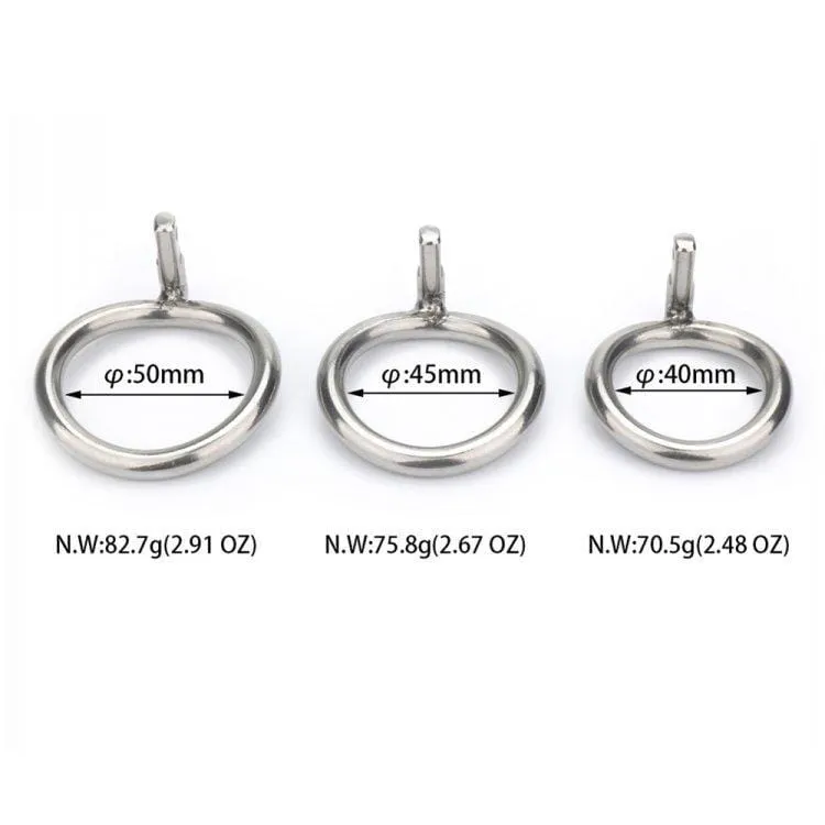 3749M      Cock Blocker Locking Steel Tease and Torment Chastity Cock Cage