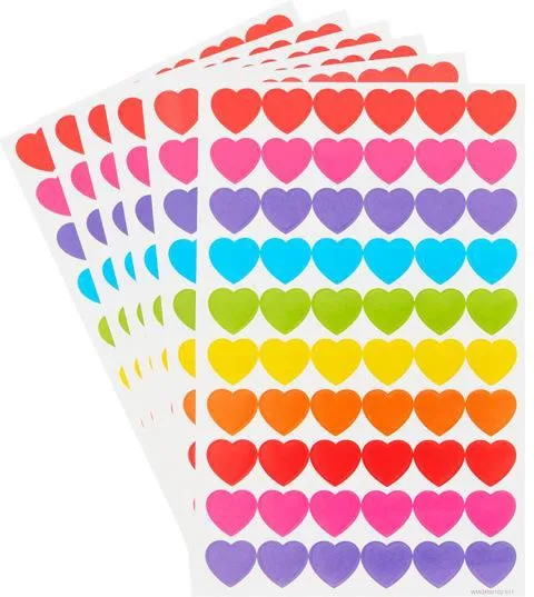 6 Sheets Reward Stickers