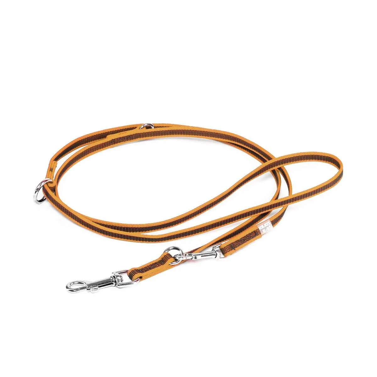7.2 Foot / 2.2 Meter Double Clasp - Adjustable Length - Super Grip Leash Thin 14mm