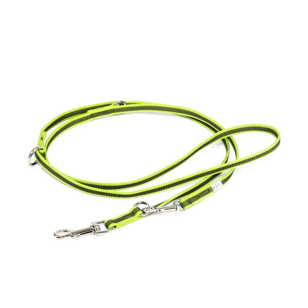 7.2 Foot / 2.2 Meter Double Clasp - Adjustable Length - Super Grip Leash Thin 14mm