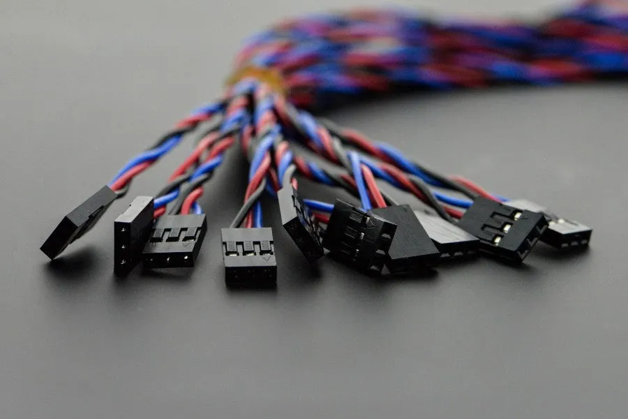 Analog Sensor Cable for Arduino (10 Pack)