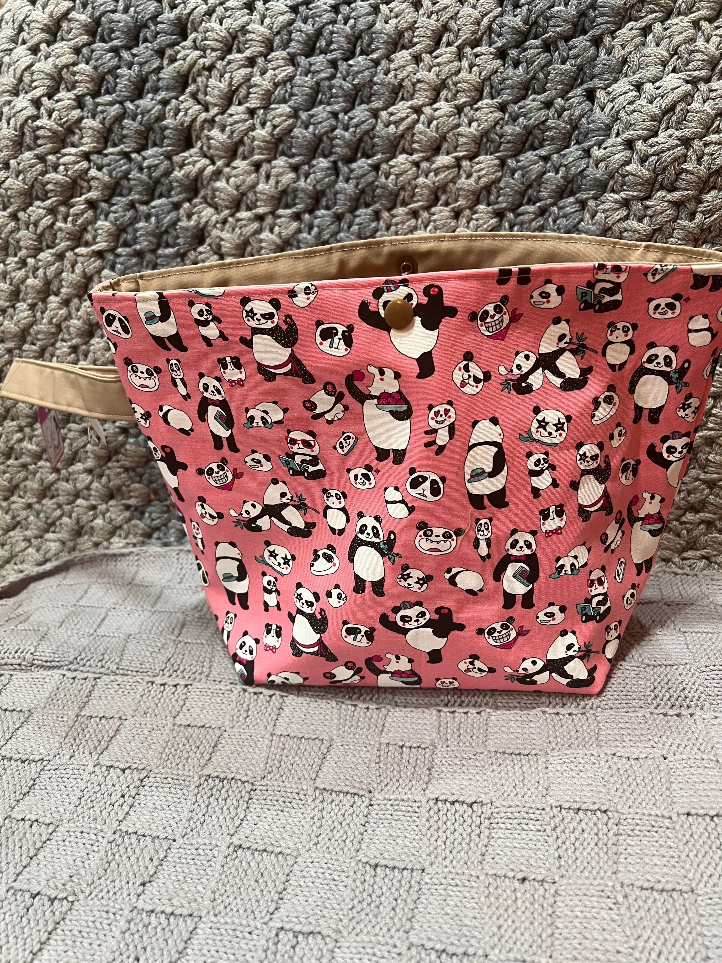 Artisan Pouch for crochet and knitting by PCraft Collection April Batch
