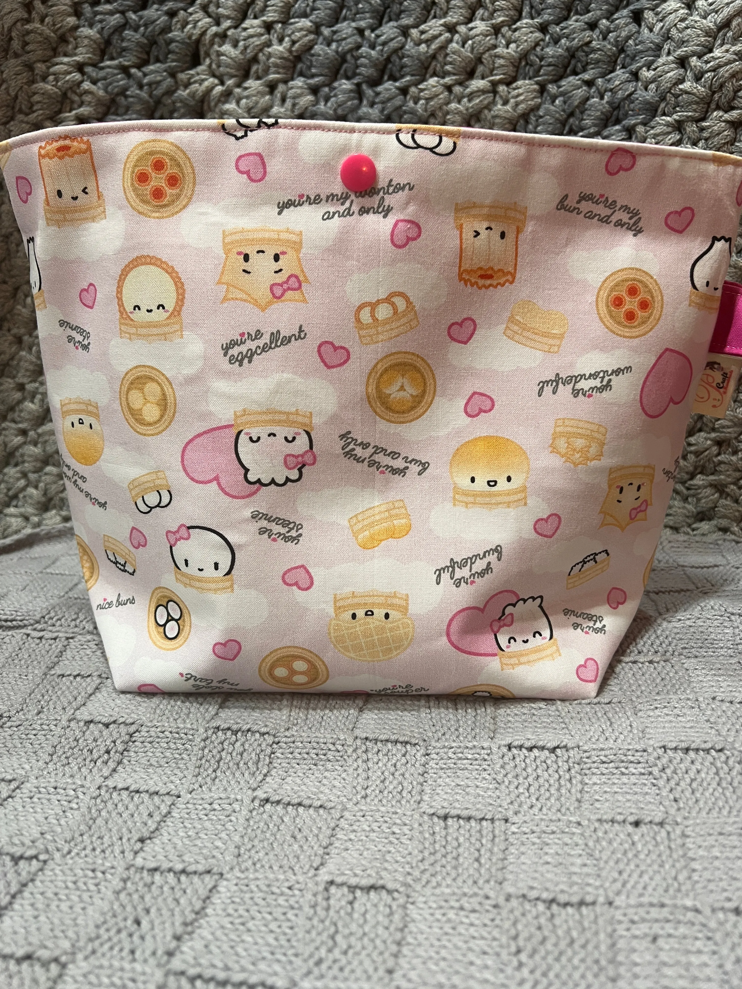 Artisan Pouch for crochet and knitting by PCraft Collection April Batch