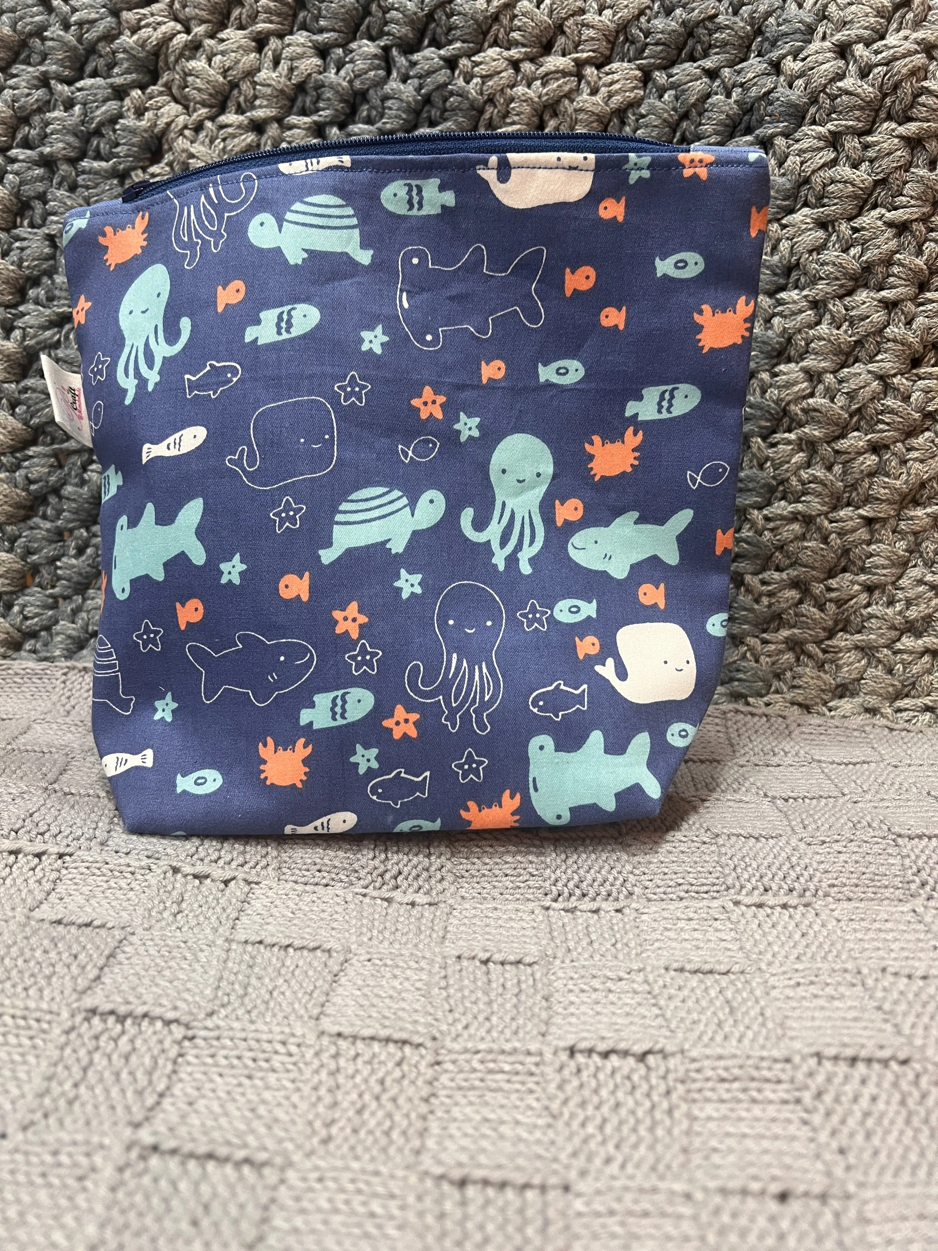 Artisan Pouch for crochet and knitting by PCraft Collection April Batch