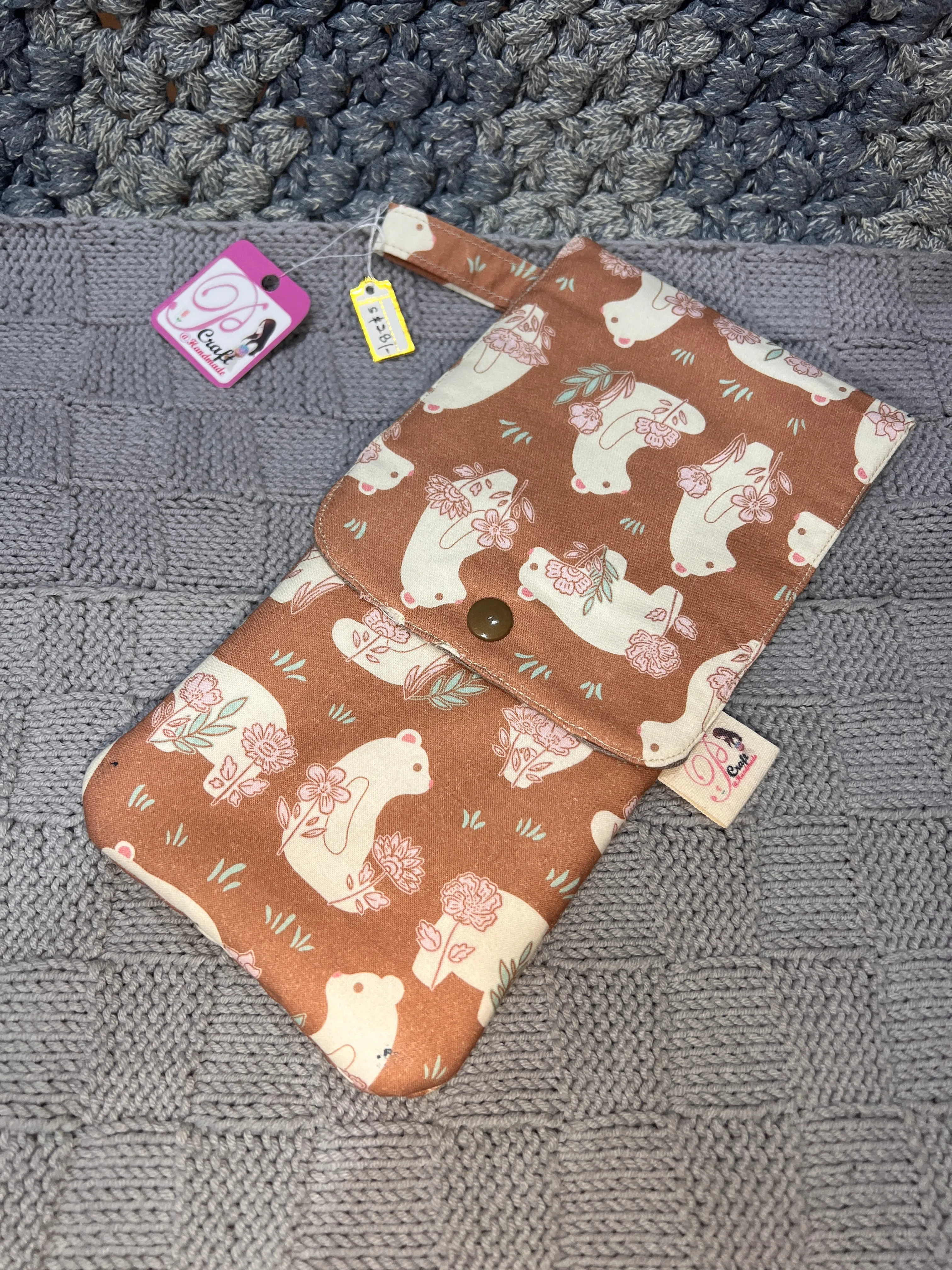 Artisan Pouch for crochet and knitting by PCraft Collection April Batch