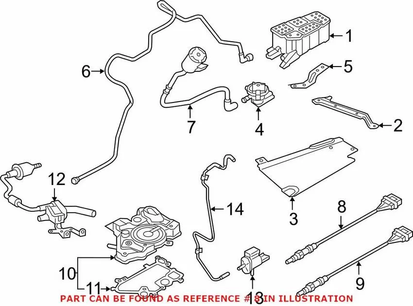Audi Oxygen Sensor – Front