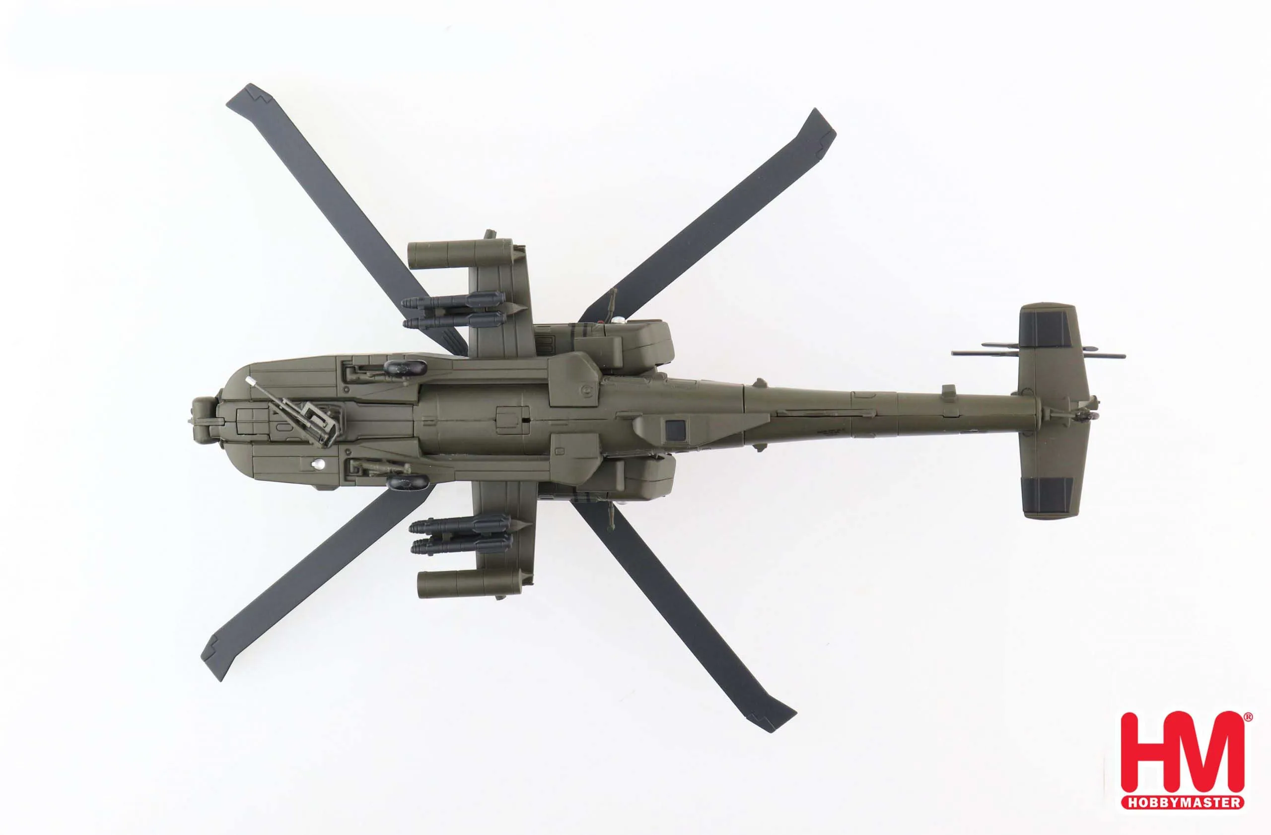 Boeing AH-64D Apache 1st BN, 10th Combat Aviation Brigade Afghanistan 2011, 1:72 Scale Diecast Model