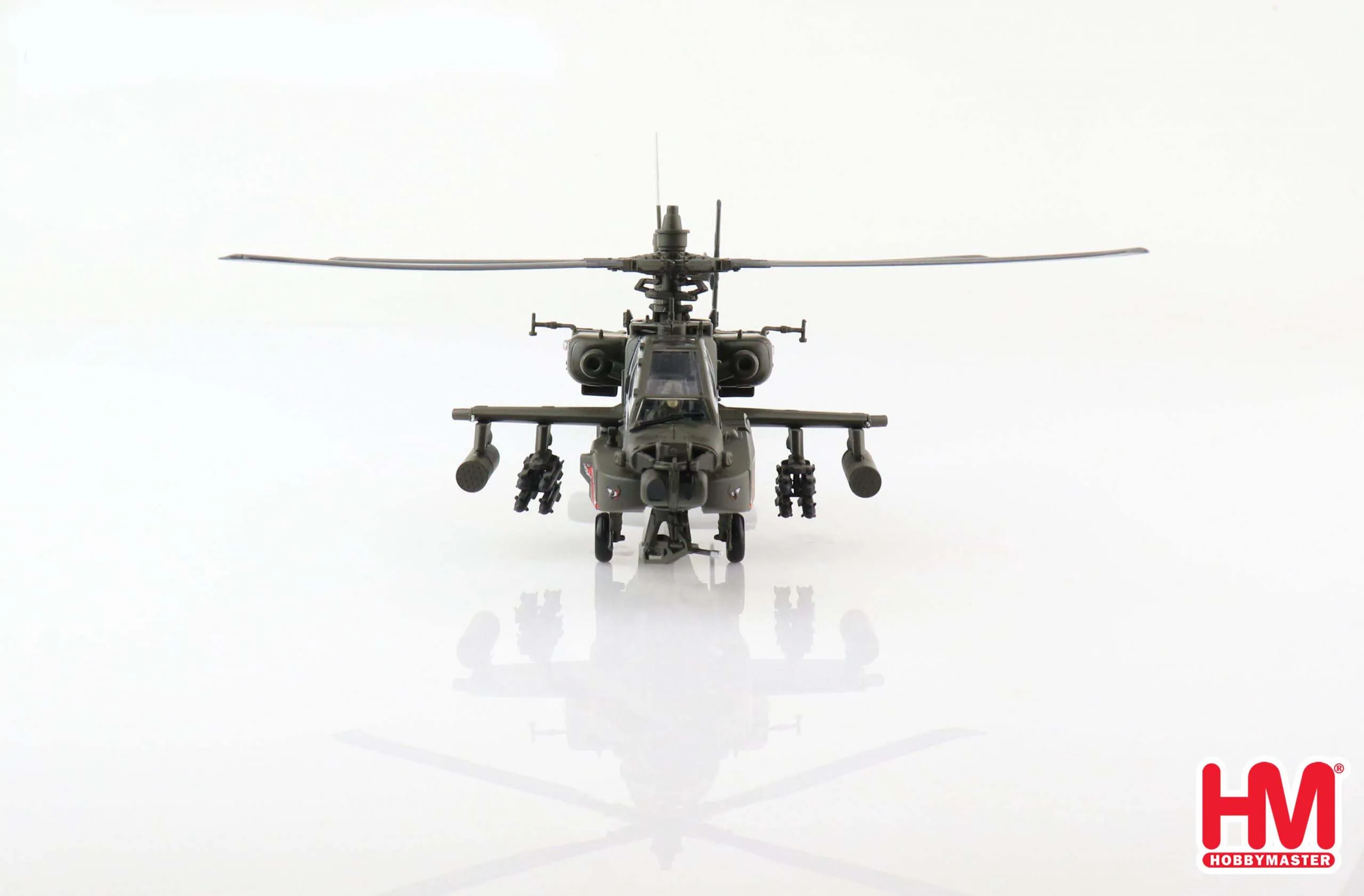 Boeing AH-64D Apache 1st BN, 10th Combat Aviation Brigade Afghanistan 2011, 1:72 Scale Diecast Model