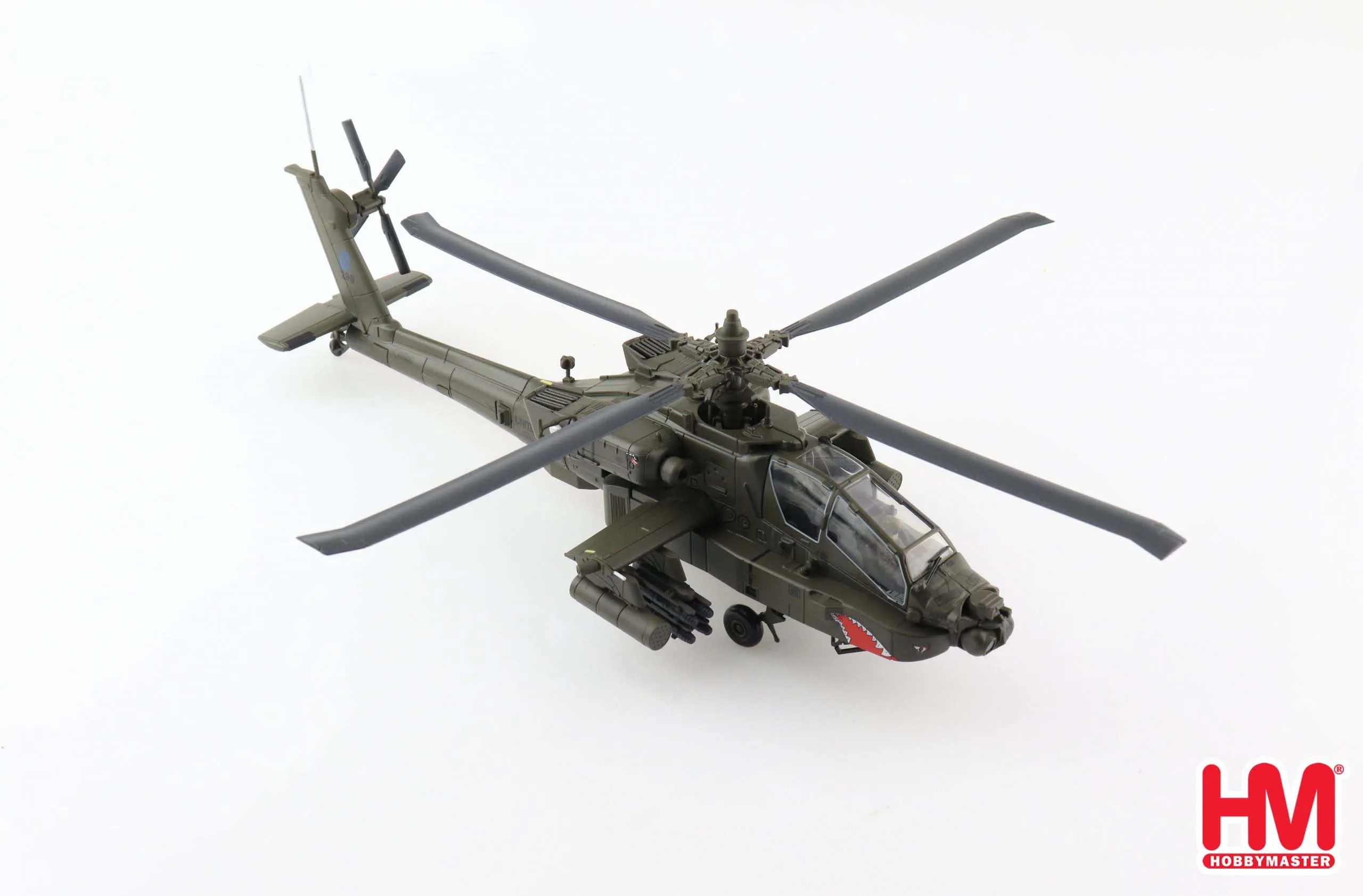 Boeing AH-64D Apache 1st BN, 10th Combat Aviation Brigade Afghanistan 2011, 1:72 Scale Diecast Model