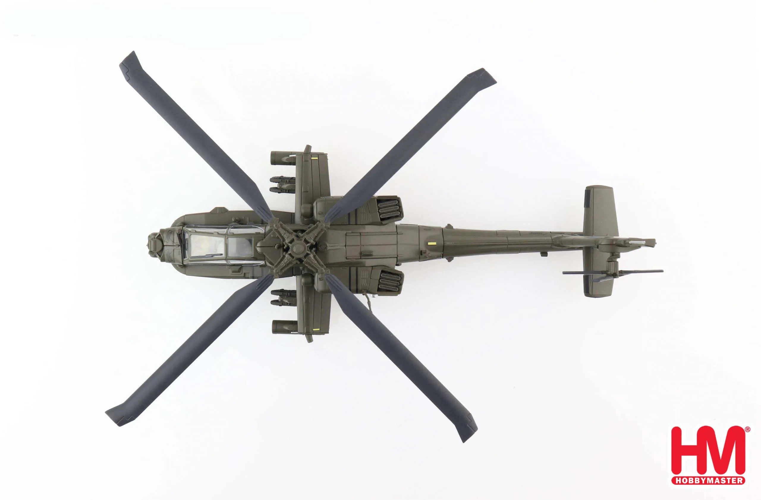 Boeing AH-64D Apache 1st BN, 10th Combat Aviation Brigade Afghanistan 2011, 1:72 Scale Diecast Model