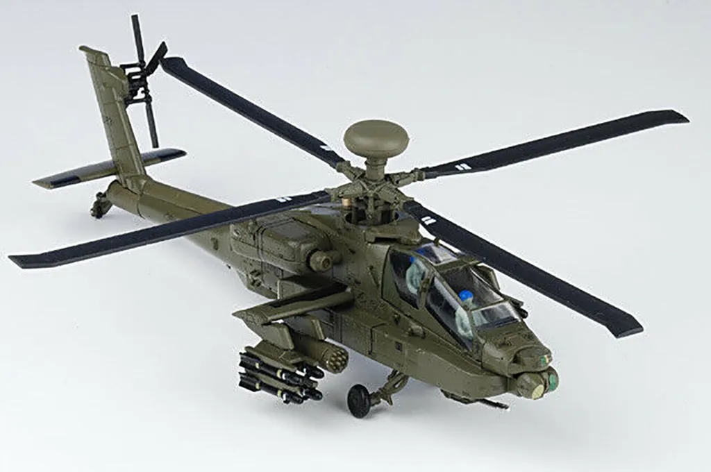 Boeing AH-64D Apache, 3rd Infantry Division US Army 2003, 1:64 Scale Diecast Model By Air Force 1