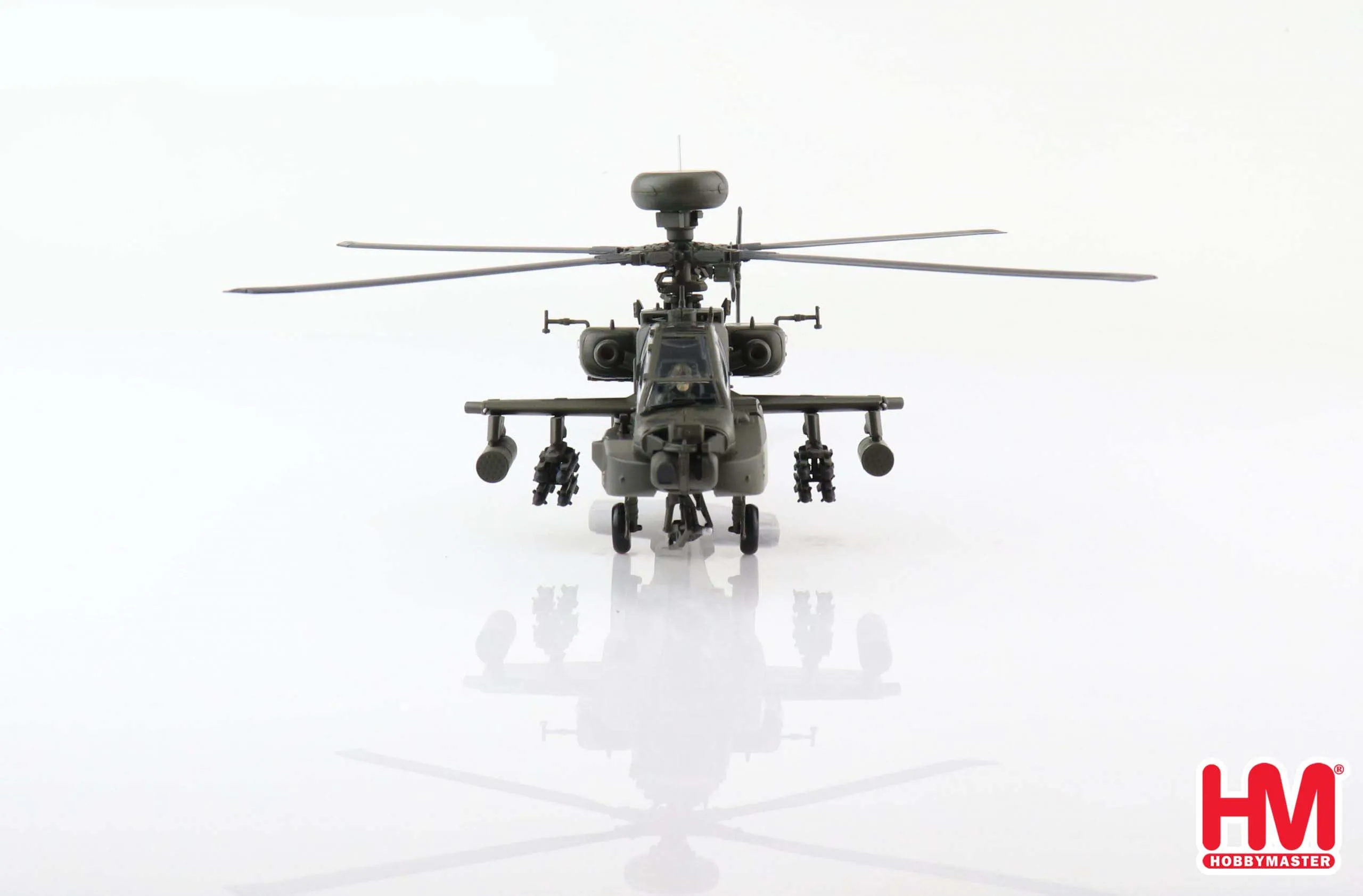 Boeing AH-64D Apache Longbow, United Arab Emirates Air Force 2015, 1:72 Scale Diecast Model