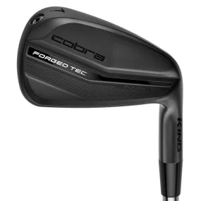 Cobra KING Forged Tec Black Golf Irons | Steel