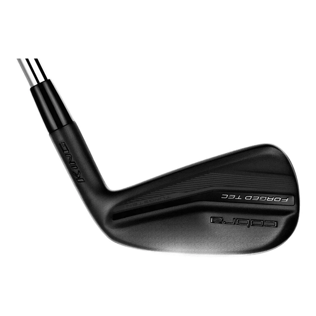 Cobra KING Forged Tec Black Golf Irons | Steel
