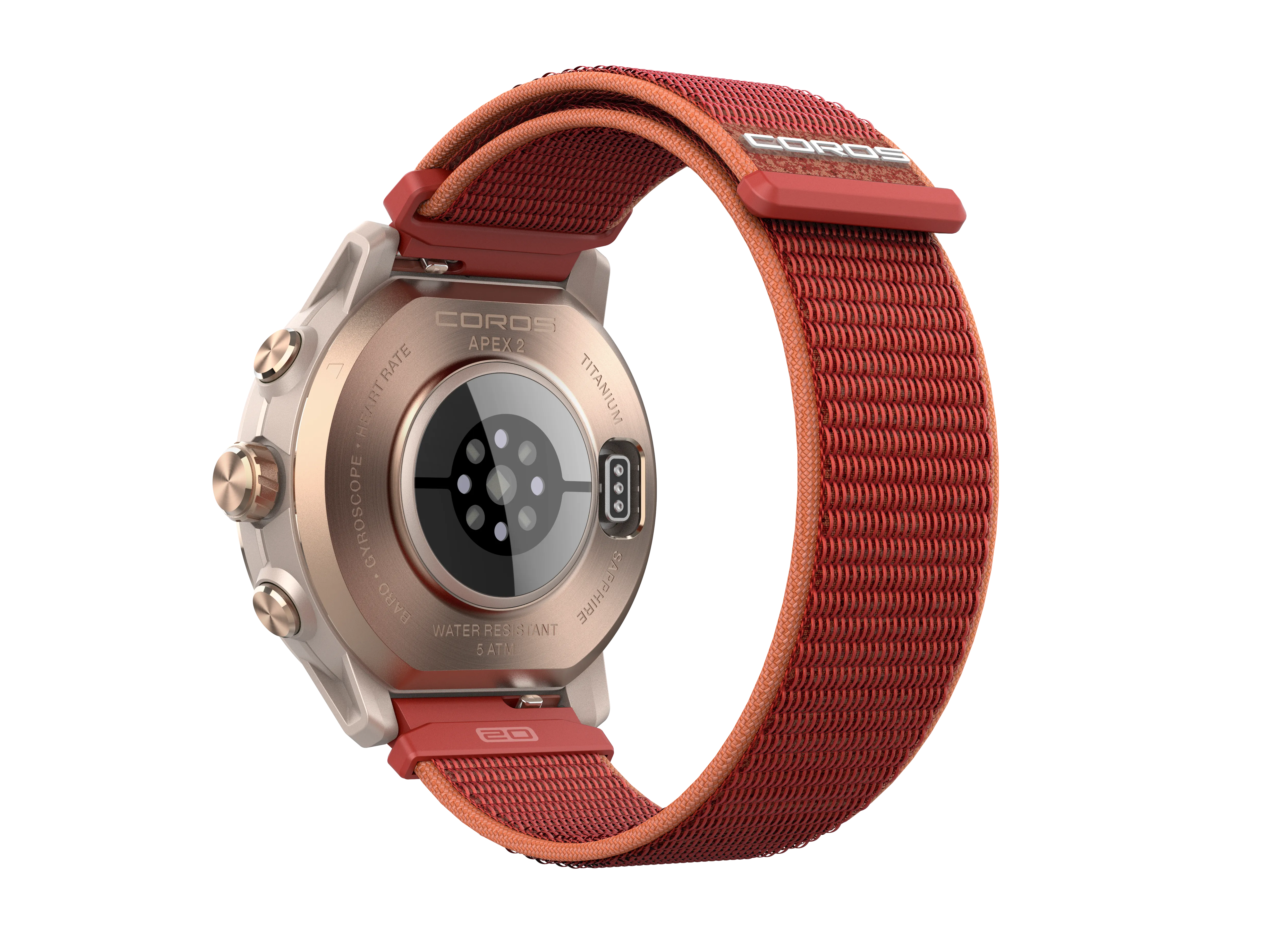 COROS - APEX 2 GPS Outdoor Watch - Coral