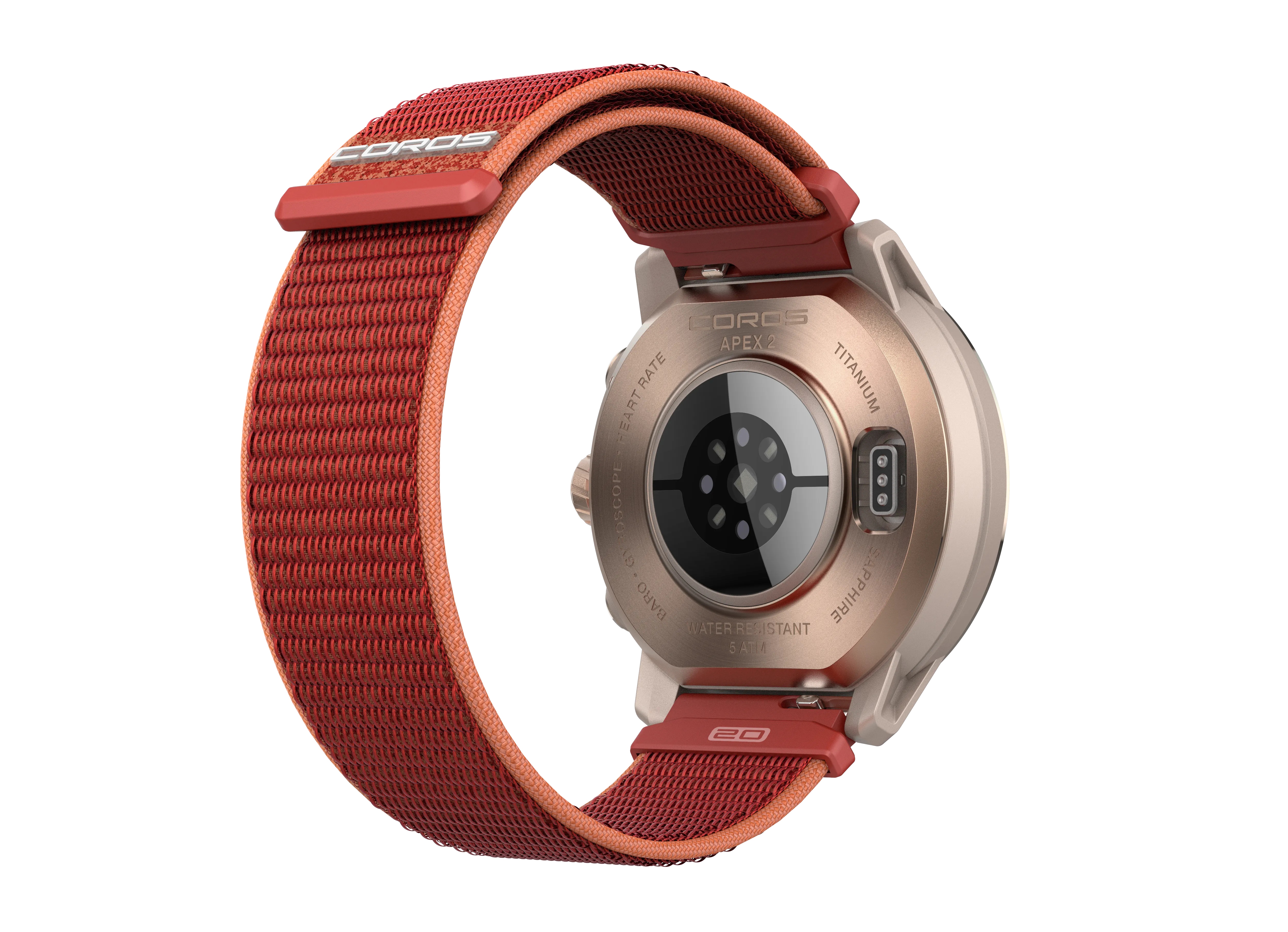 COROS - APEX 2 GPS Outdoor Watch - Coral