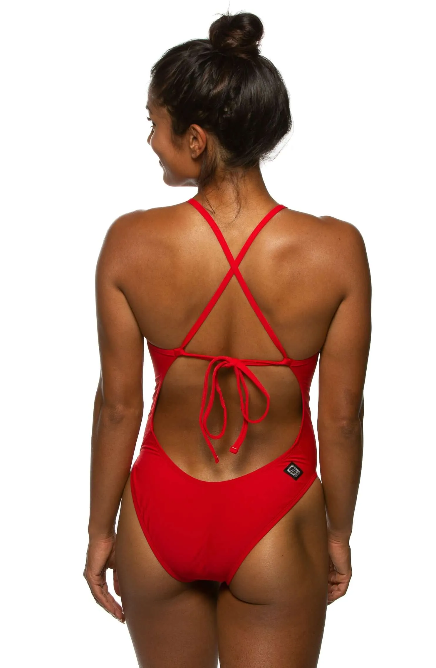 Dayno 3 Swim Onesie - Red