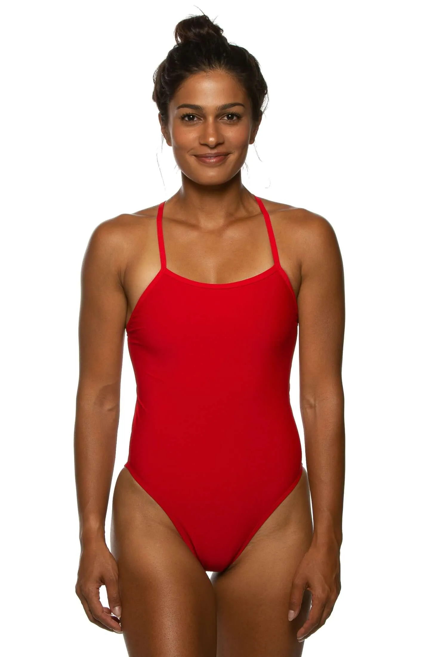 Dayno 3 Swim Onesie - Red