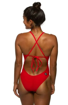 Dayno 3 Swim Onesie - Red