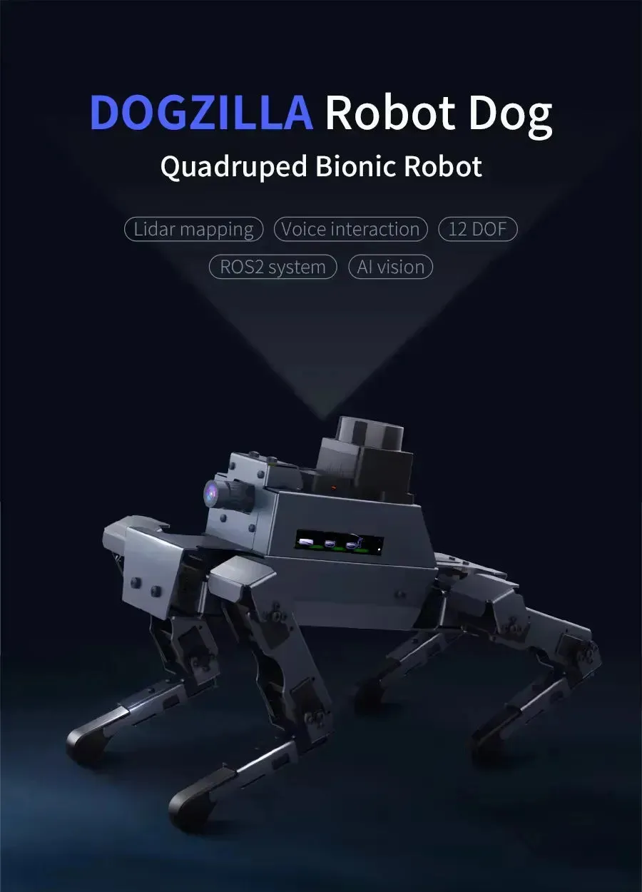 Dogzilla AI Programmable Robot Dog - S1 & S2 Model