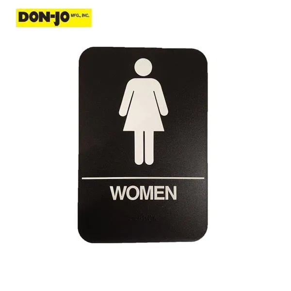 Don-Jo - HS 9060 04 - ADA Sign