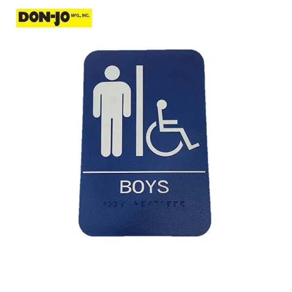 Don-Jo - HS 9070 07 - ADA Sign