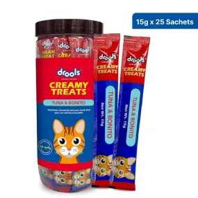 Drools Tuna & Bunito Creamy Cat Treats
