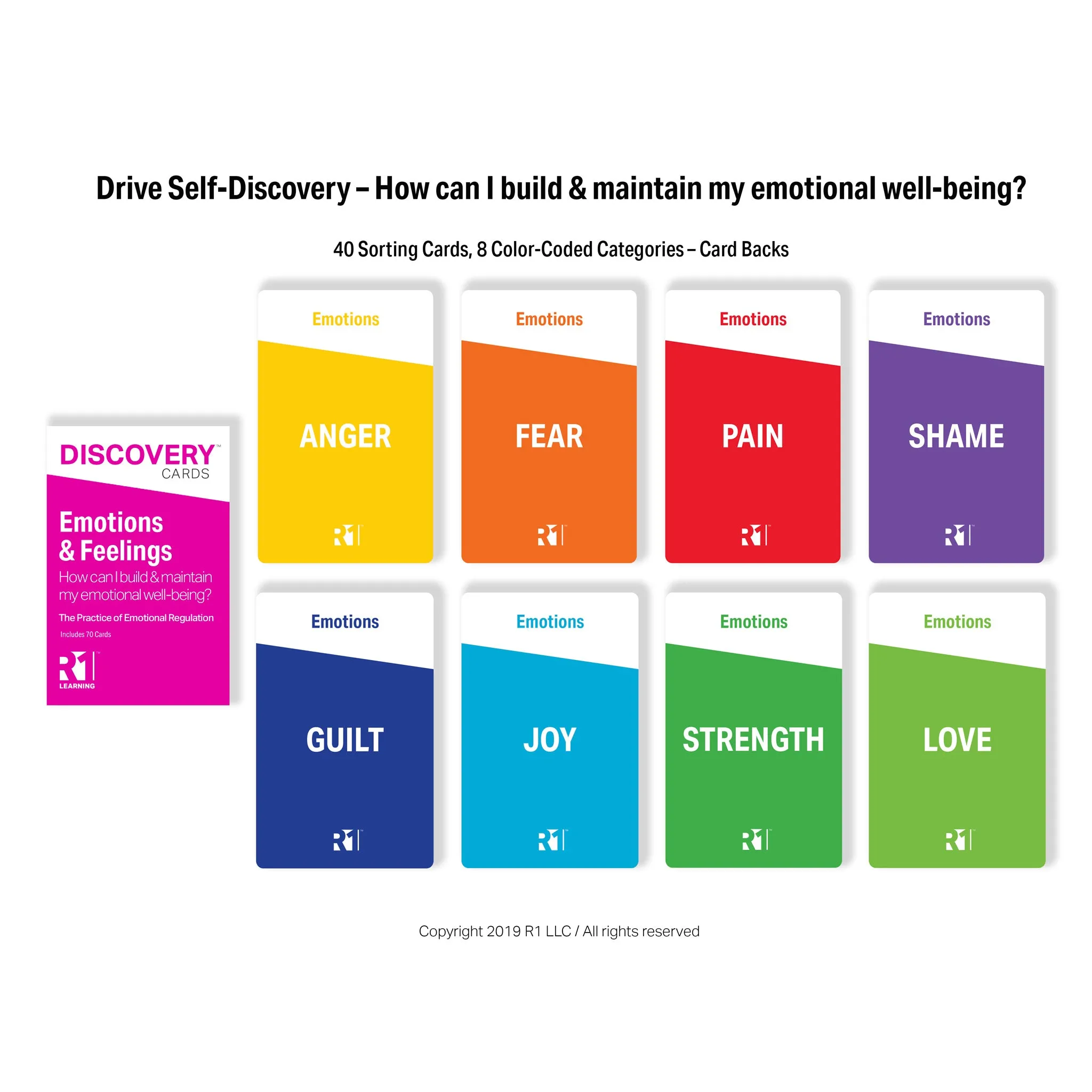 Emotions & Feelings Discovery Cards Deck