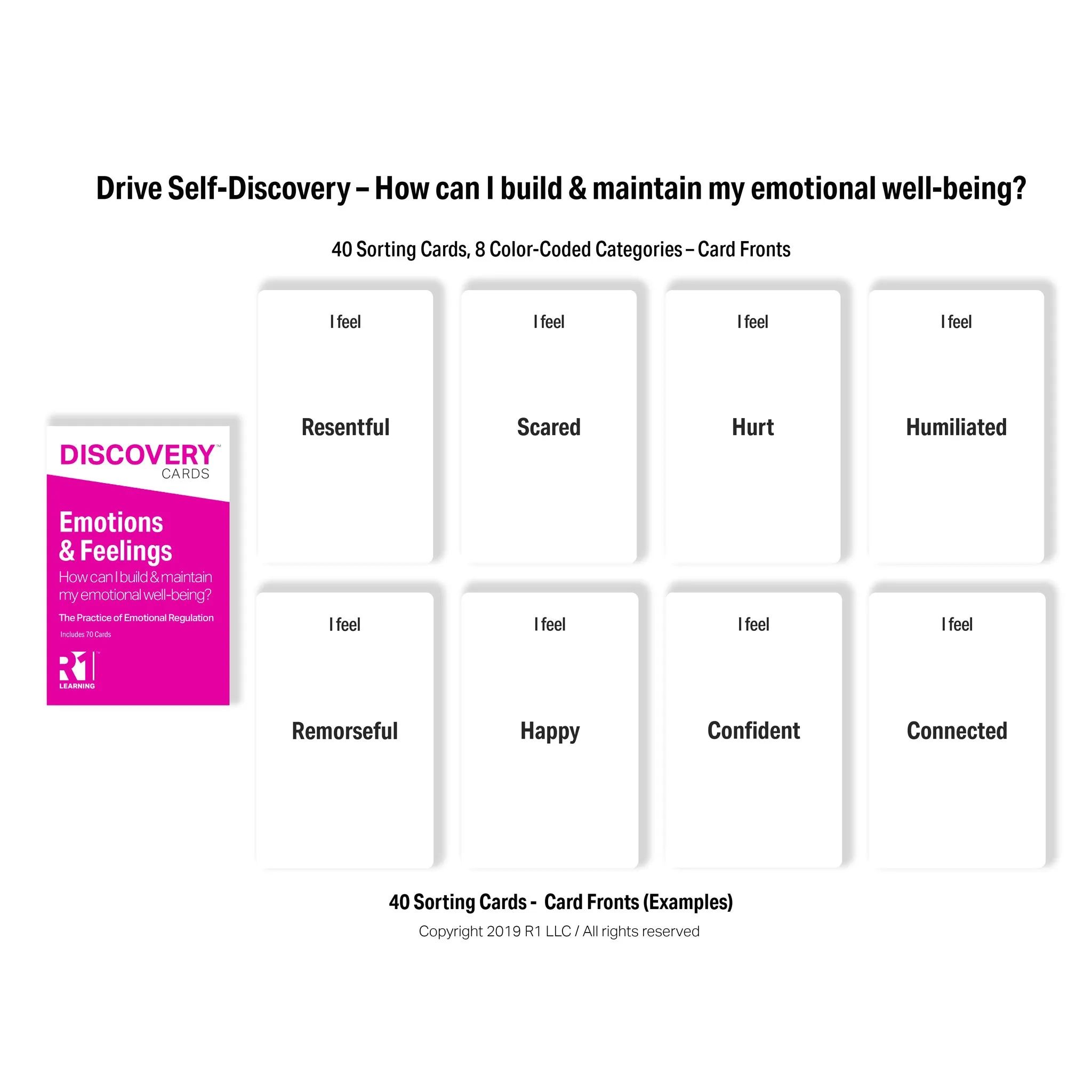 Emotions & Feelings Discovery Cards Deck