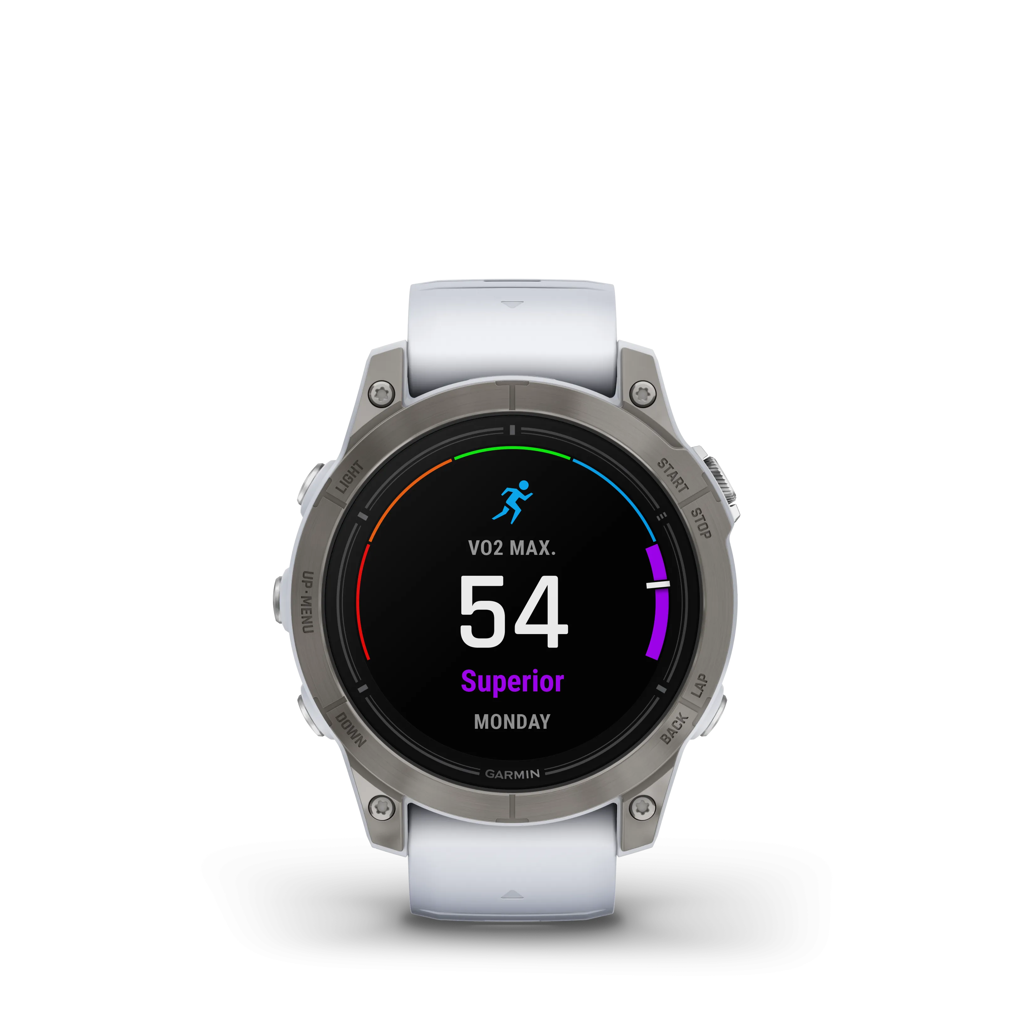 Epix Pro (Gen 2), 47mm, Sapphire Edition - Titanium with Whitestone Band - 010-02803-21