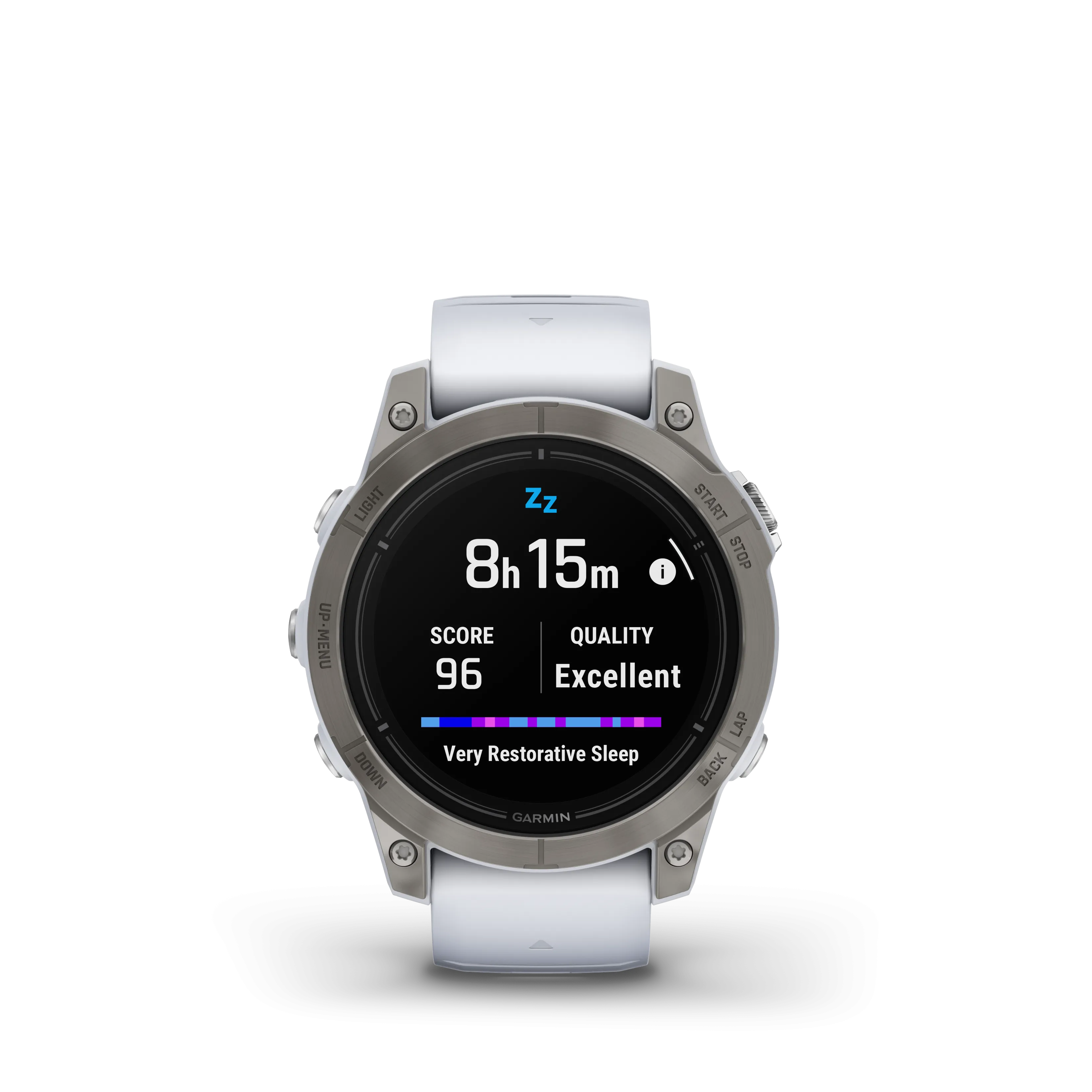 Epix Pro (Gen 2), 47mm, Sapphire Edition - Titanium with Whitestone Band - 010-02803-21