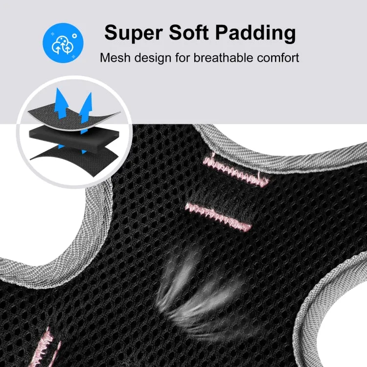 FunAdd Reflective Nylon Dog Harness with Traction Rope - Comfortable and Breathable, Size M