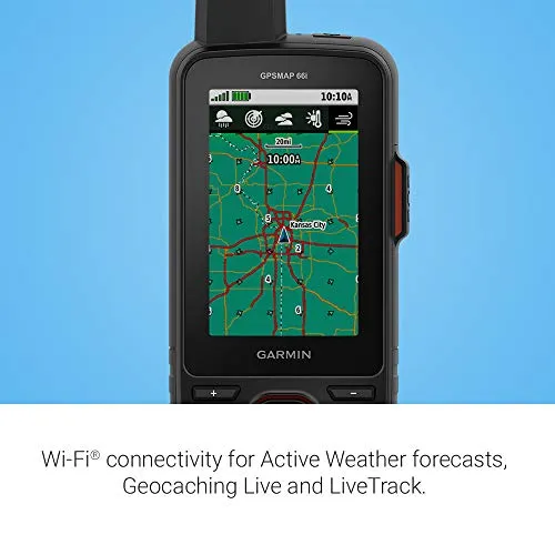 Garmin GPSMAP 66i, GPS Handheld and Satellite Communicator