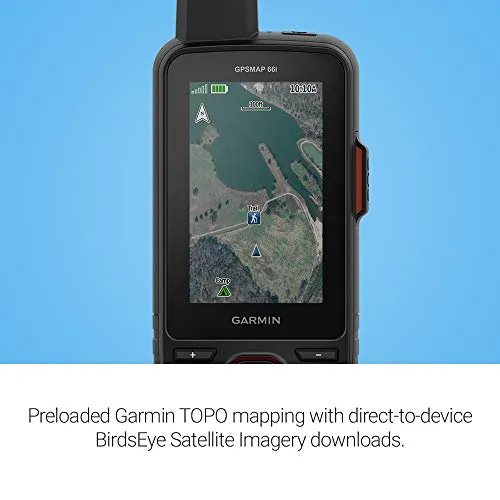 Garmin GPSMAP 66i, GPS Handheld and Satellite Communicator