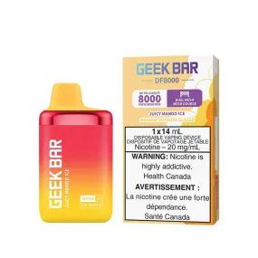 Geek Bar DF8000 Juicy Mango Ice Disposable Vape
