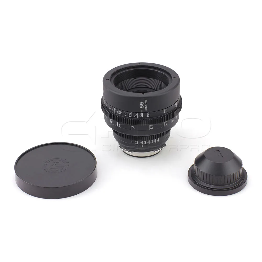 G.L OPTICS Medium Prime 55mm T2.8 Mamiya 645N Rehoused Lens