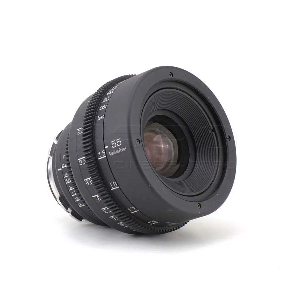 G.L OPTICS Medium Prime 55mm T2.8 Mamiya 645N Rehoused Lens