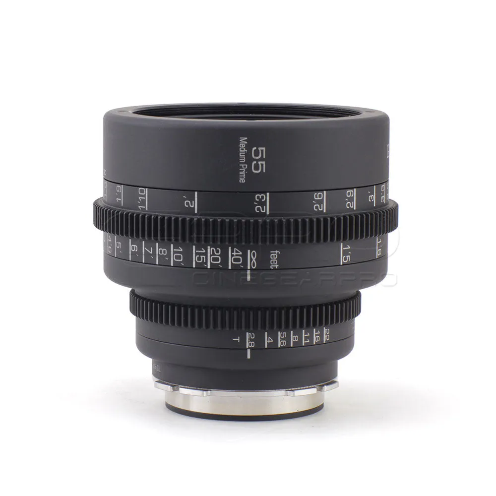 G.L OPTICS Medium Prime 55mm T2.8 Mamiya 645N Rehoused Lens