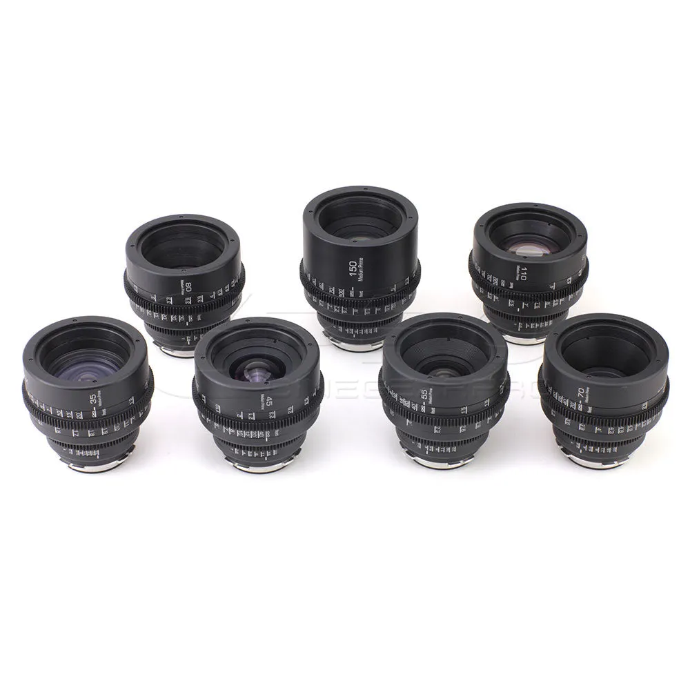 G.L OPTICS Medium Prime 55mm T2.8 Mamiya 645N Rehoused Lens