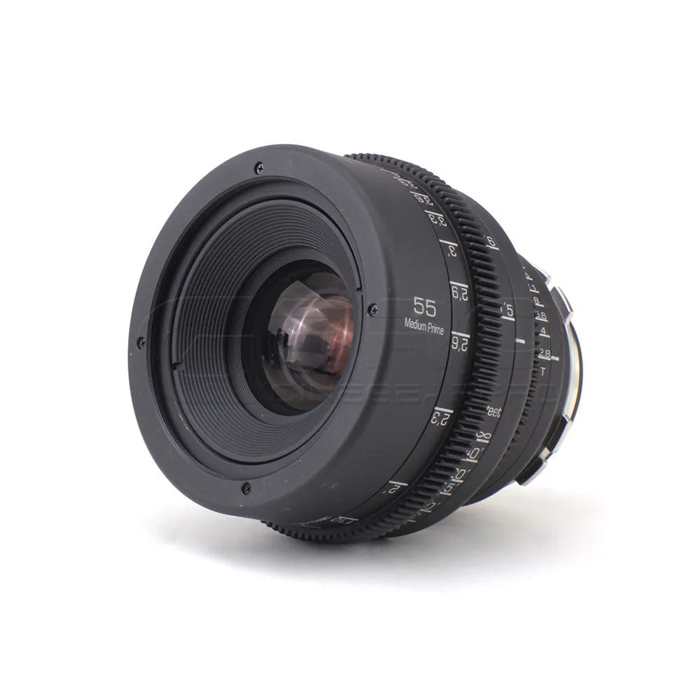 G.L OPTICS Medium Prime 55mm T2.8 Mamiya 645N Rehoused Lens