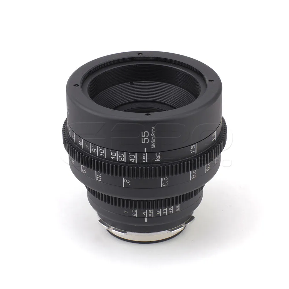 G.L OPTICS Medium Prime 55mm T2.8 Mamiya 645N Rehoused Lens