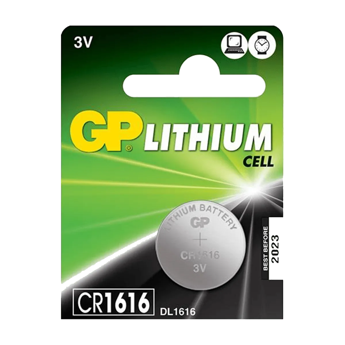 GP Lithium Cell 3v cr1616 (DL1616) Battery