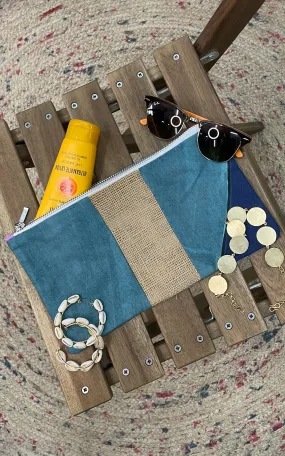 Hand Brush Painted Multipurpose Pouch
