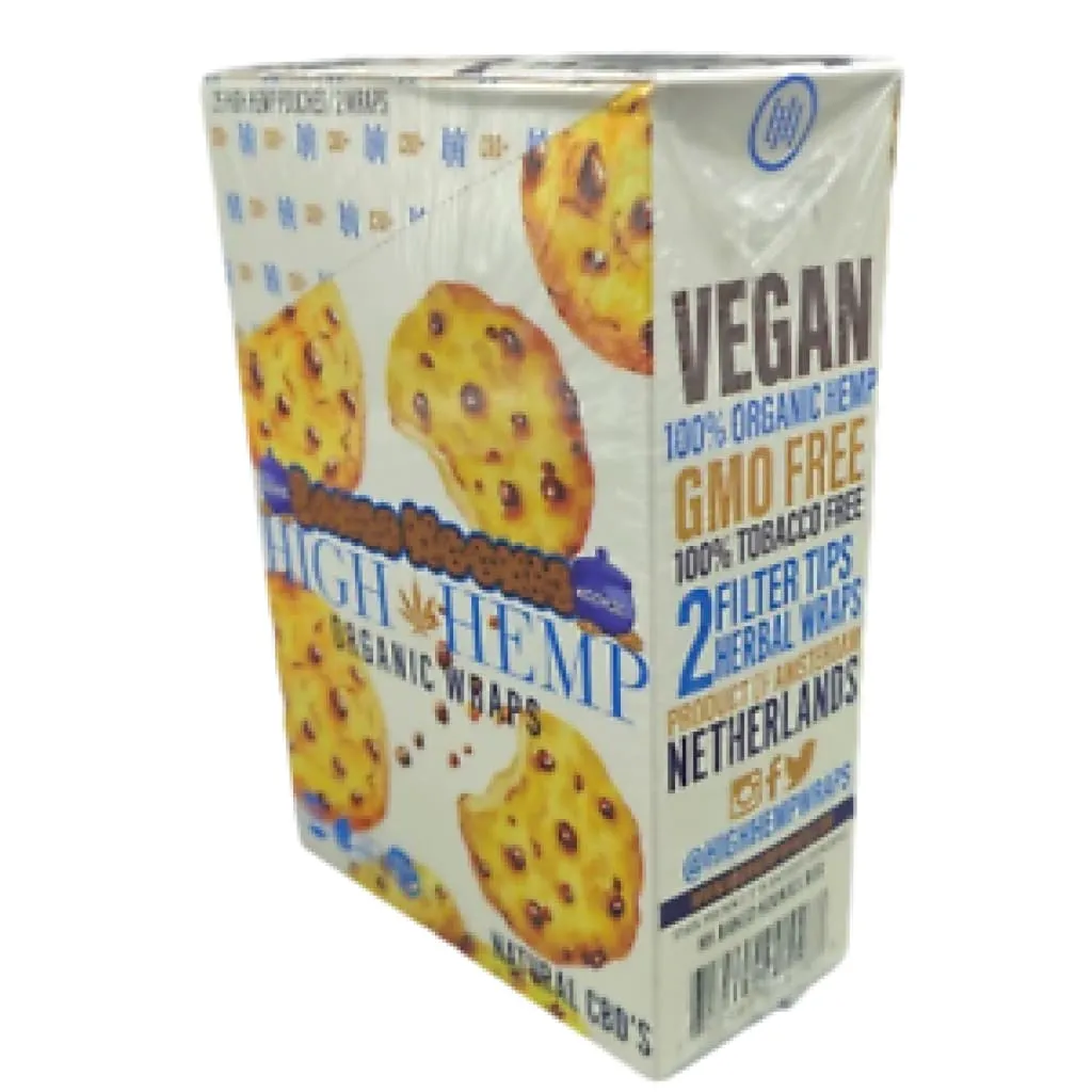High Hemp Wraps 25 Count Box